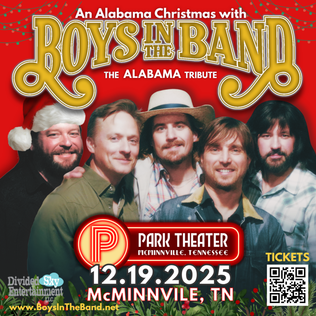 Boys in the Band Christmas Show at The Park Theater in McMinnville, TN!